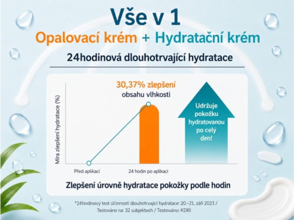 GOONGBE Hydratační sluneční mléko SPF 50+ PA++++ (Waterful Sun Lotion Mild) 80 g
