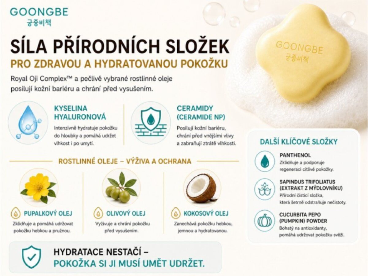 GOONGBE Jemné čisticí mýdlo 90 g