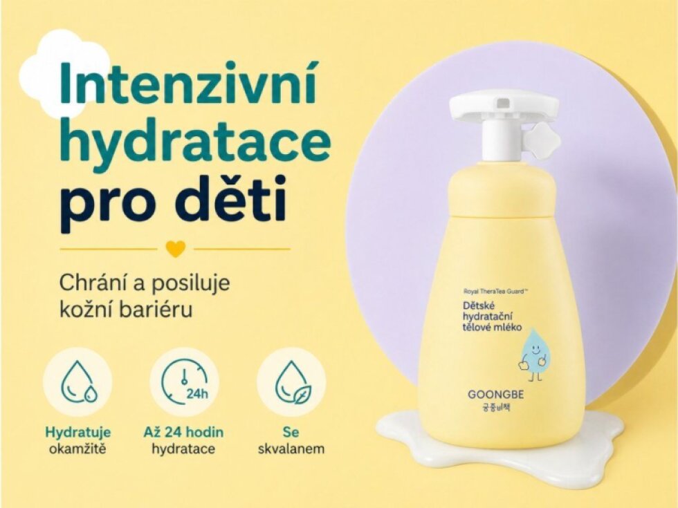 GOONGBE Kids Hydratační tělové mléko 250 ml