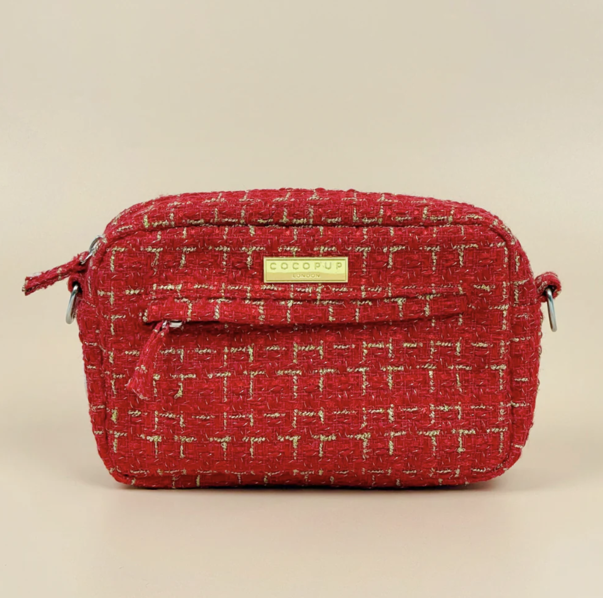 !!!Pamlskovník Cocopup Tweed Red