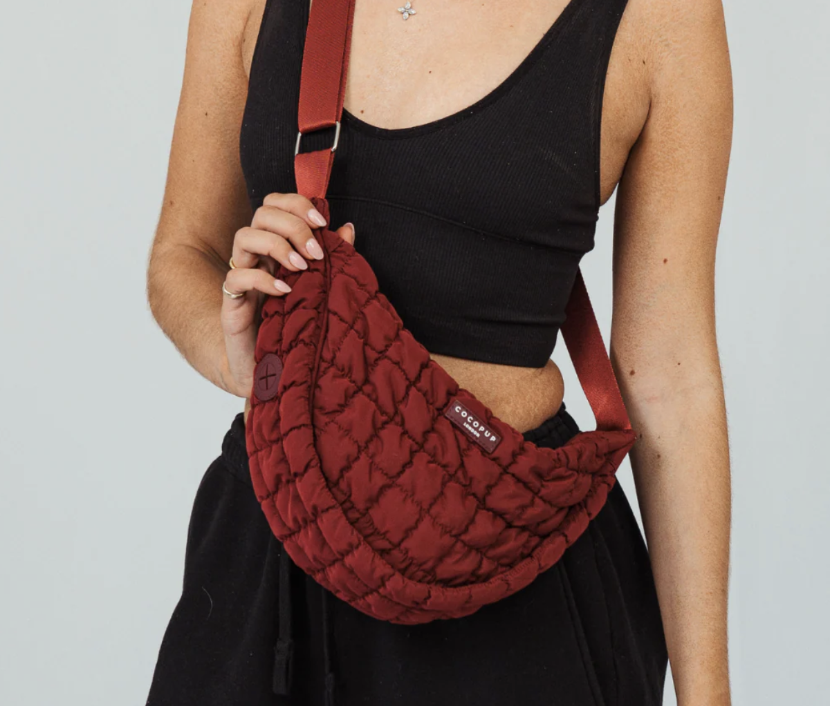 !!!Crossbody pamlskovník Cocopup Merlot