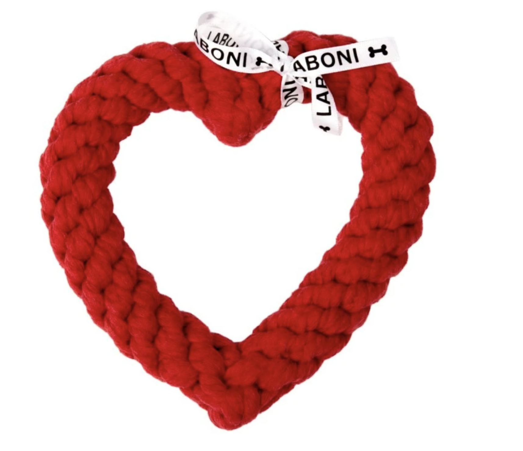 Hračka pro psy LABONI srdce červené
