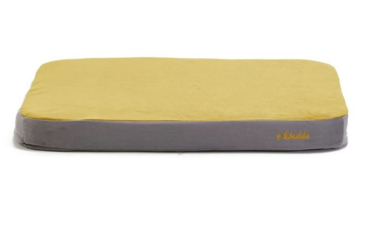 Ortopedická matrace pro psy Lebeddie šedo-žlutá