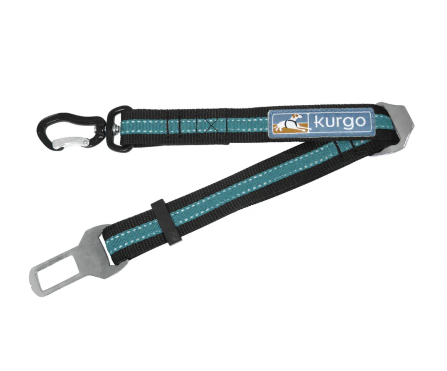 !!!Kurgo Bezpečnostní autopás pro psy s upínacím mechanismem Direct to Seat Belt Swivel Tether modrý