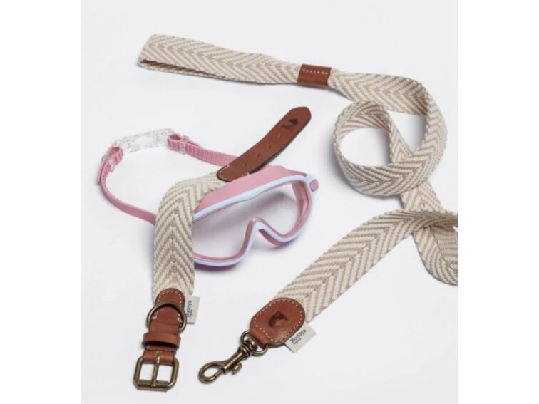 !!!Vodítko Buddys Portixol béžové nastavitelné