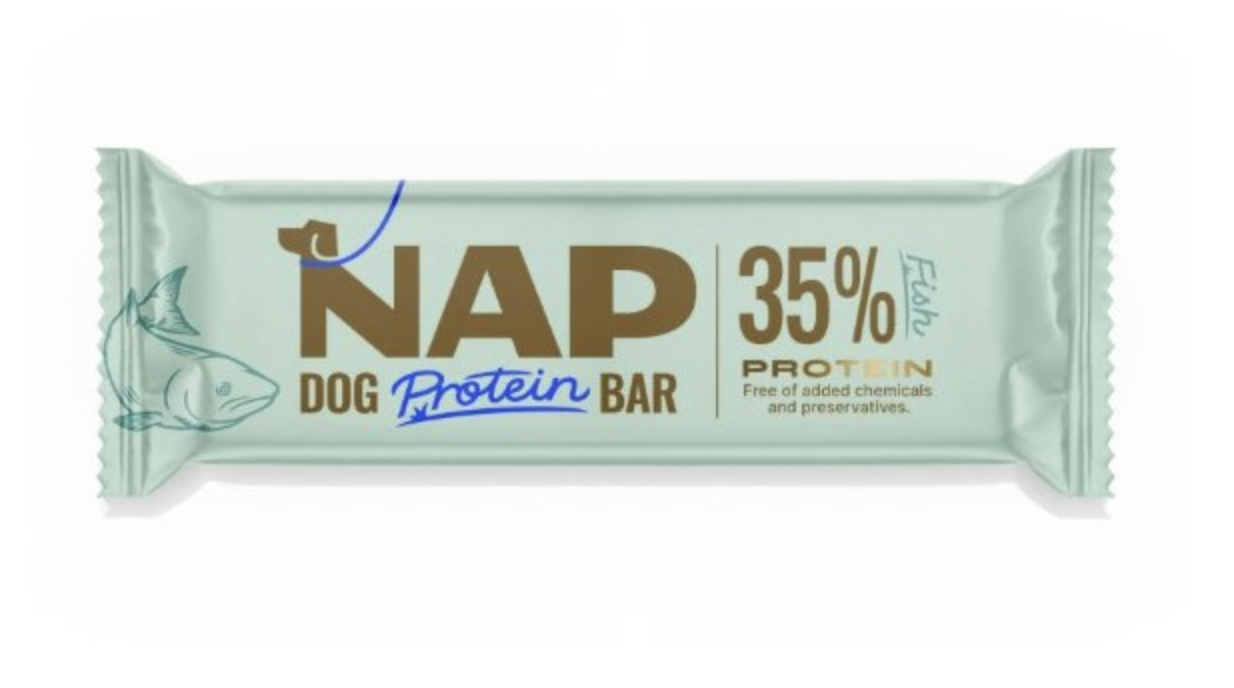 NAP psí proteinová tyčinka - rybí 50g