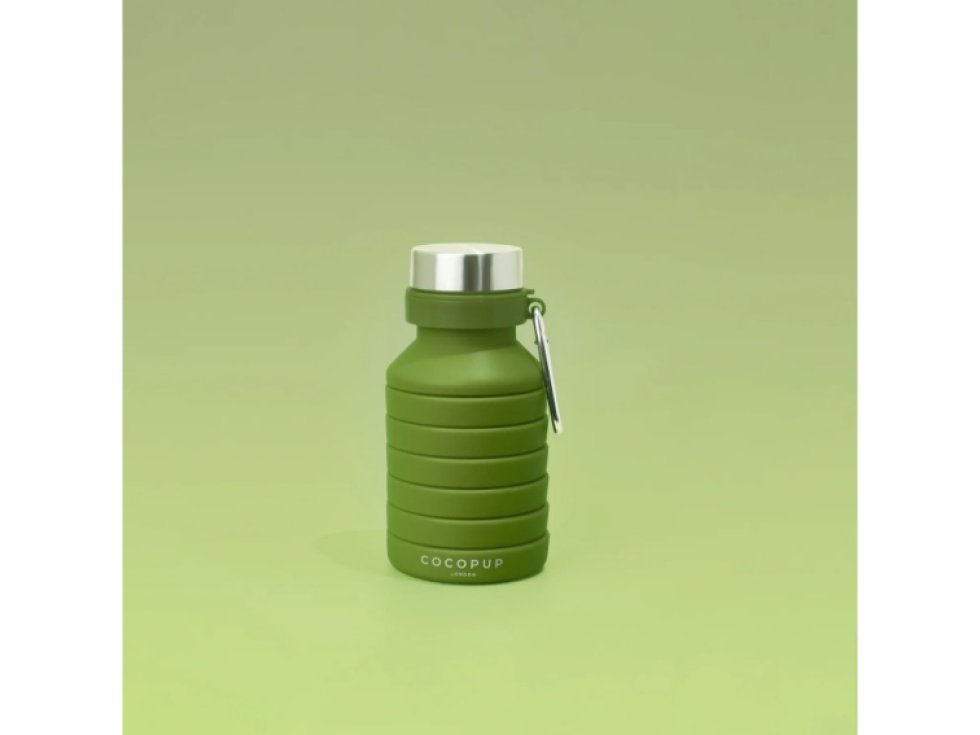 Skládací cestovní láhev na vodu Cocopup Khaki