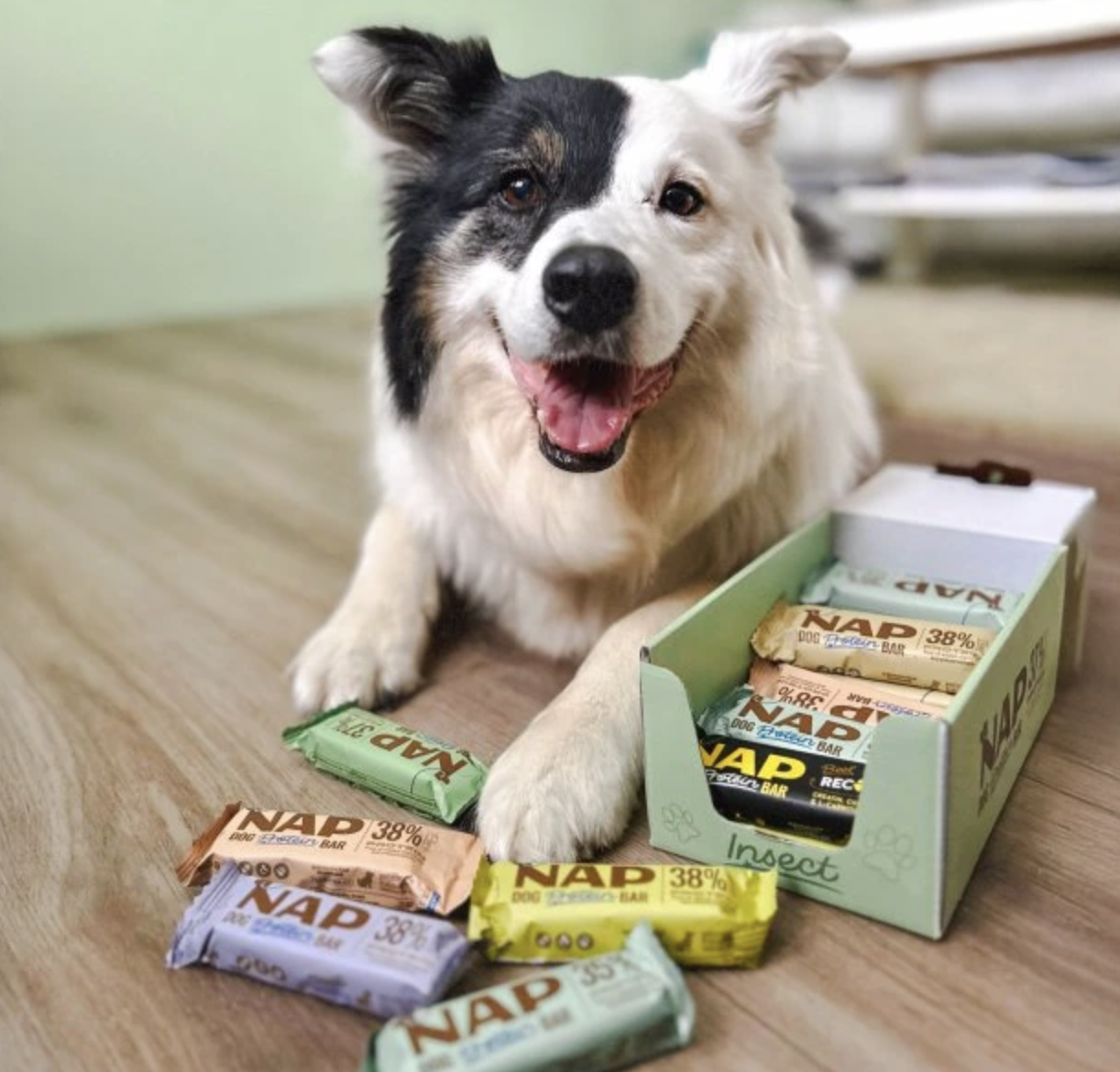 NAP psí proteinová tyčinka - hovězí s levadulí 50g