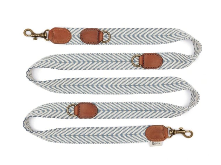 !!!Vodítko Buddys Portixol modré nastavitelné