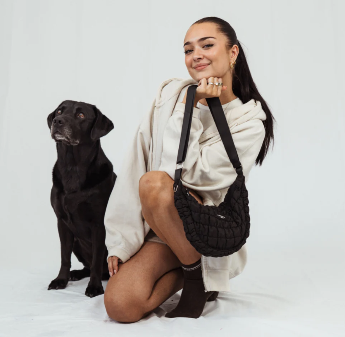 !!!Crossbody pamlskovník Cocopup Black