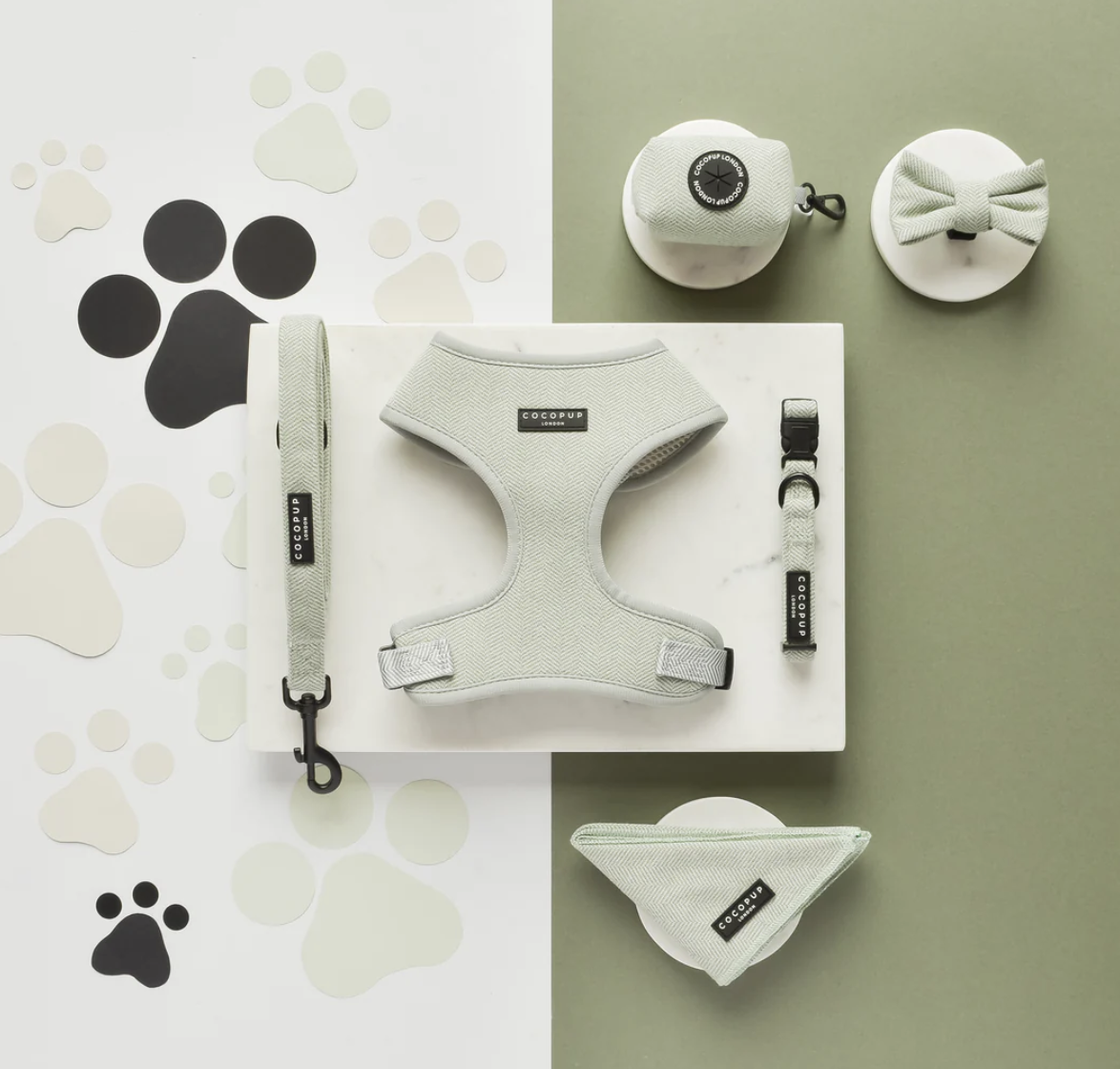 Pouzdro na sáčky CocoPup Tweed Sage