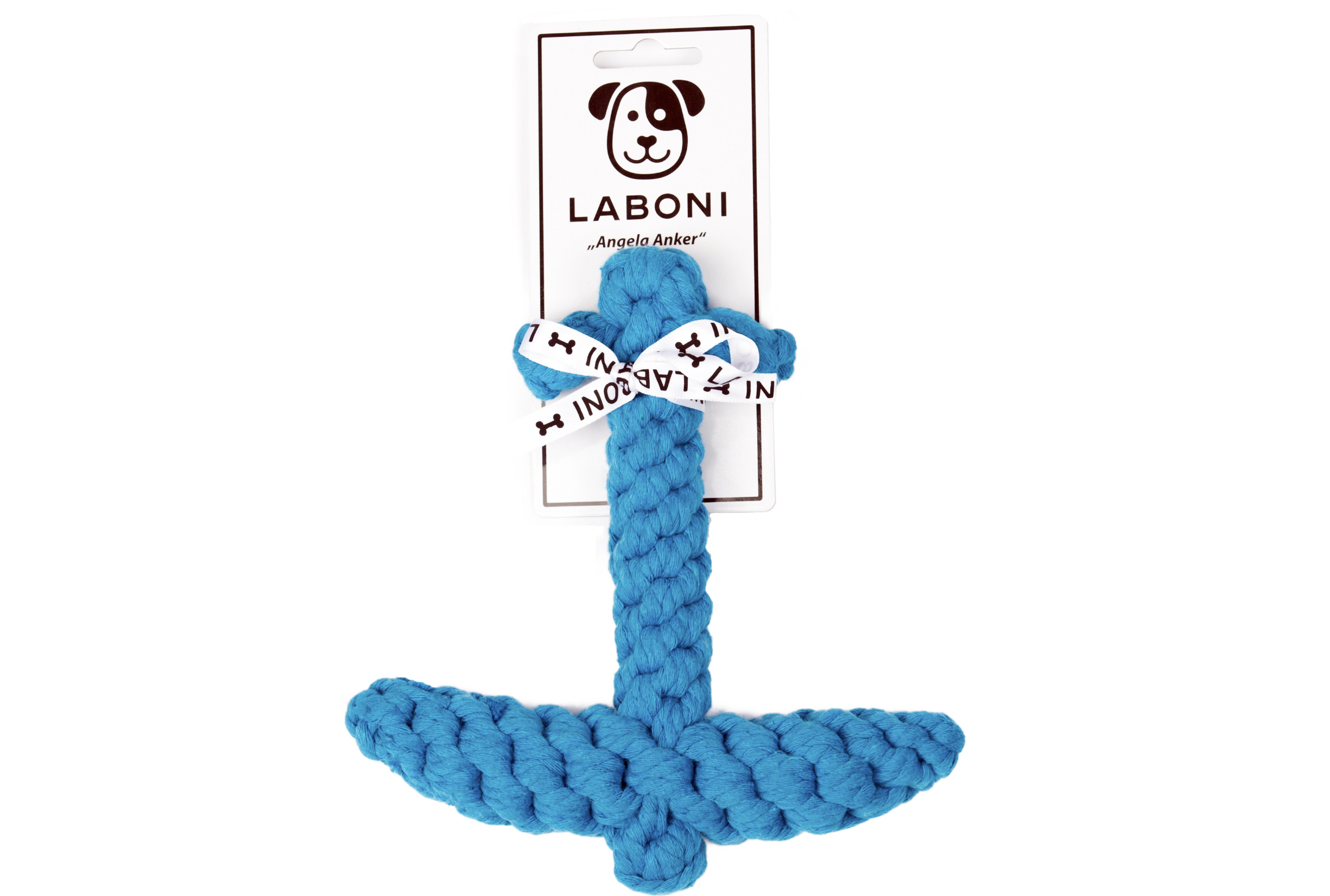 Hračka pro psy LABONI kotva modrá