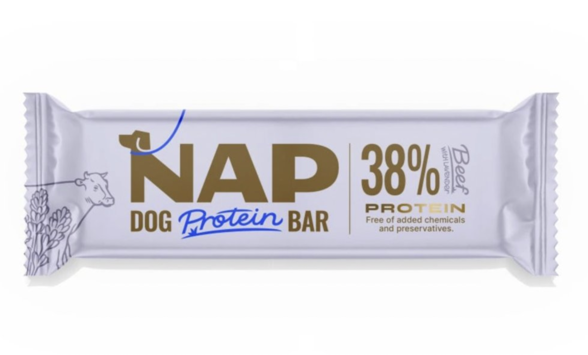 NAP psí proteinová tyčinka - hovězí s levadulí 50g
