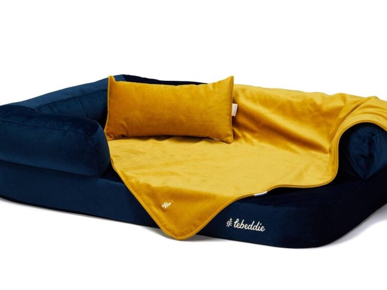 Polštář Lebeddie pro psy do pelíšku žlutý