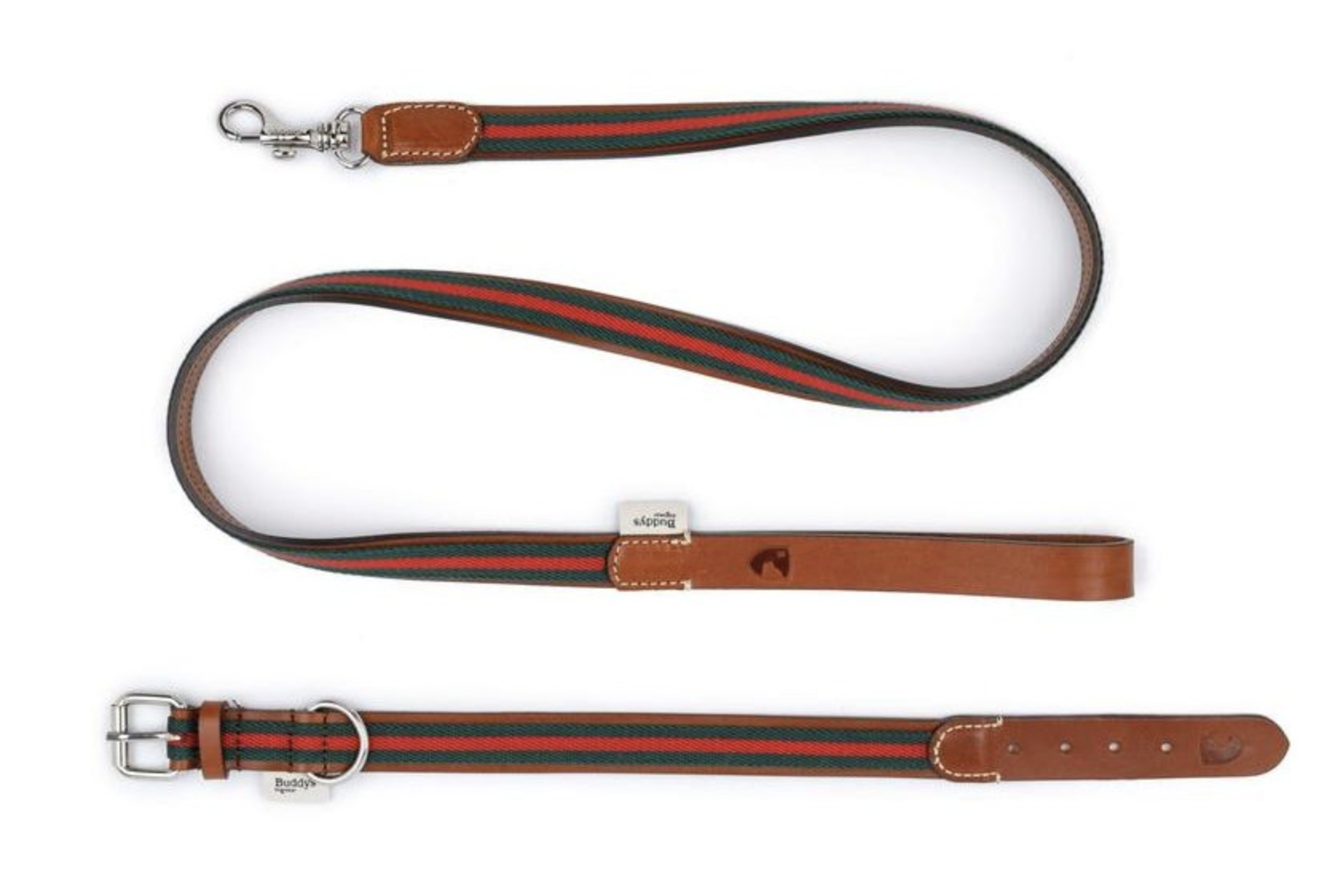 Vodítko Buddys Baseball zelené