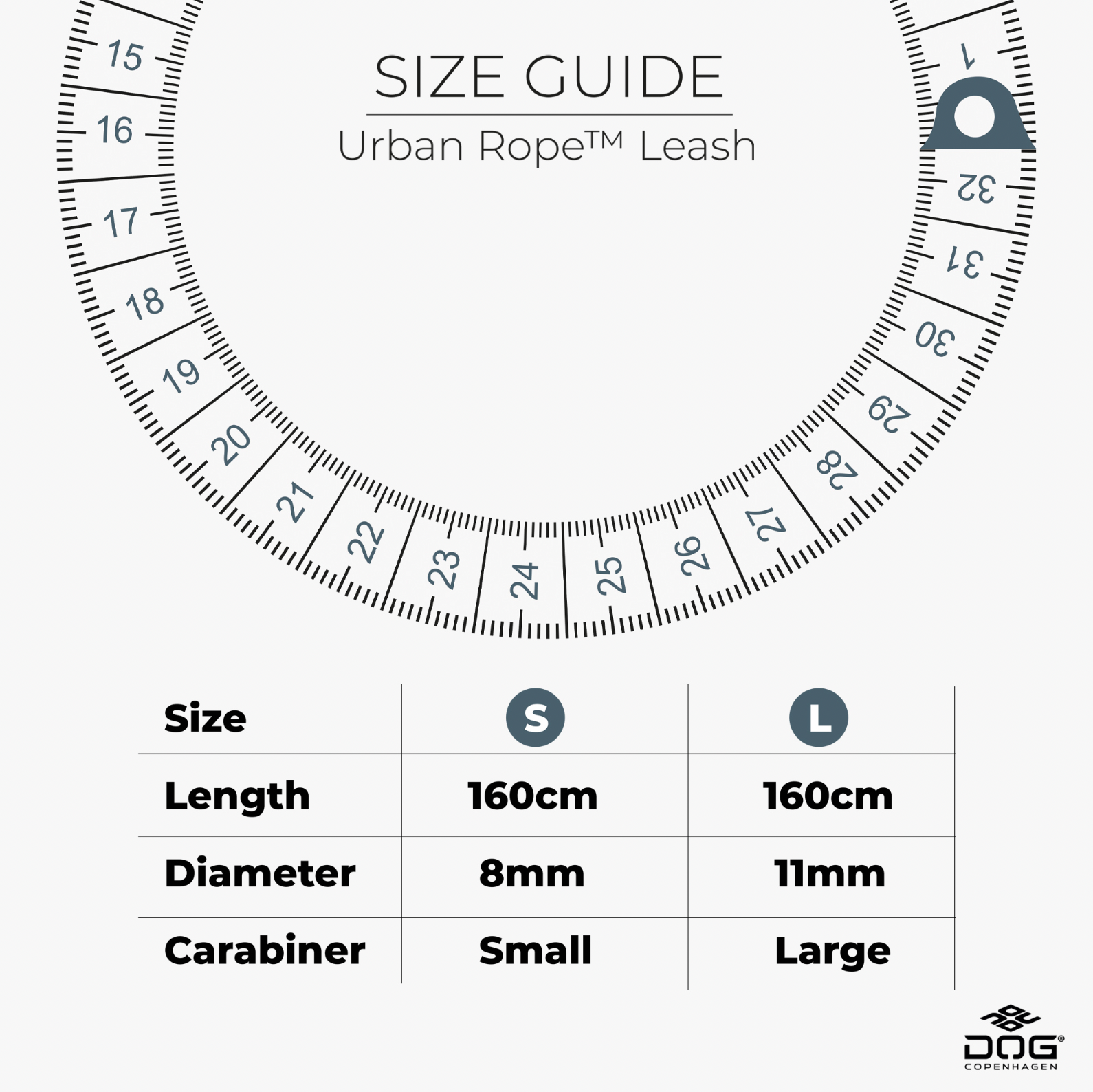 !!!Vodítko DOG Copenhagen Urban rope Mocca