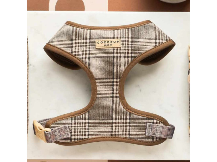 Nastavitelný postroj Cocopup Pup Plaid