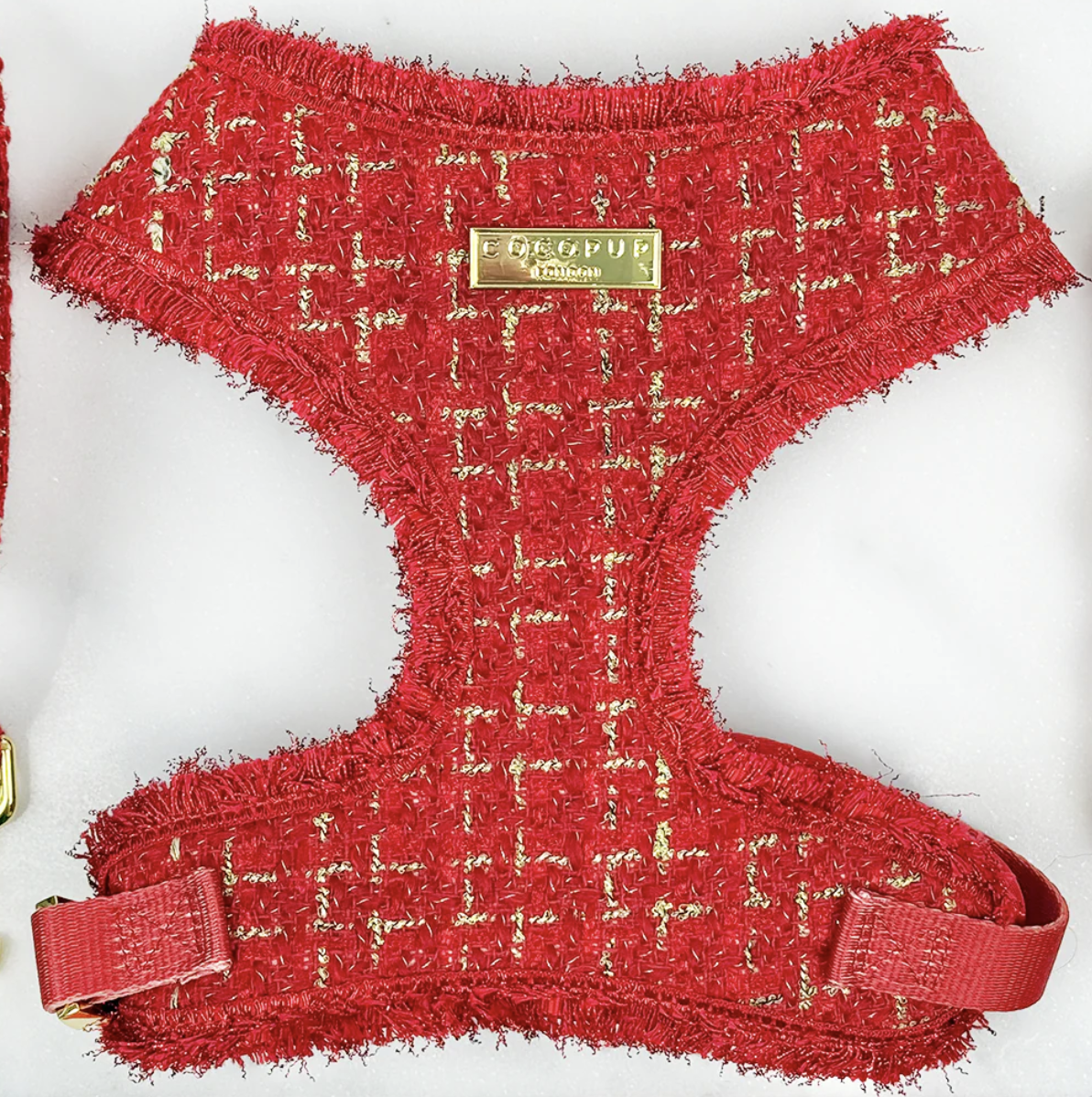 !!!Nastavitelný postroj Cocopup - Tweed Red