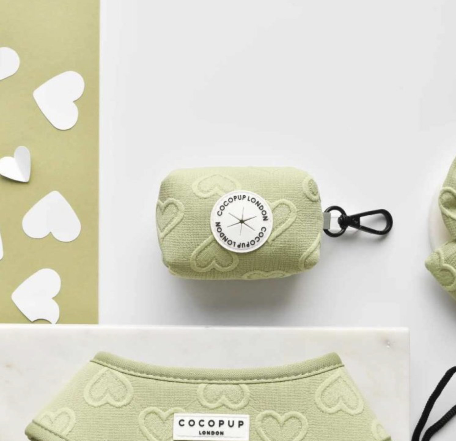 Pouzdro na sáčky Cocopup - Sage heart