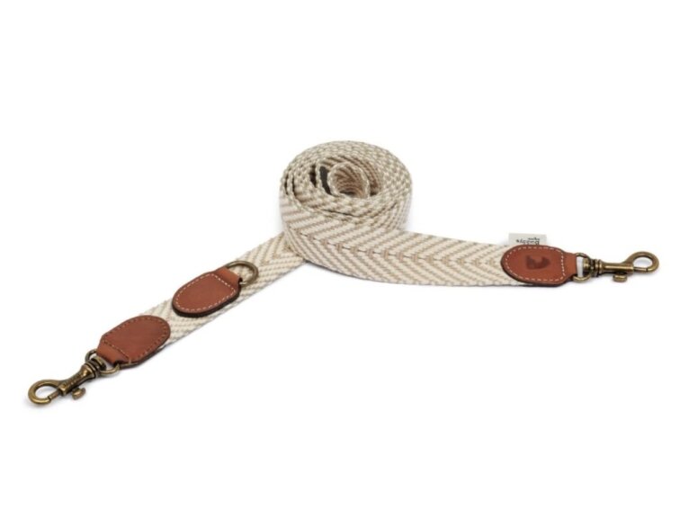 !!!Vodítko Buddys Portixol béžové nastavitelné