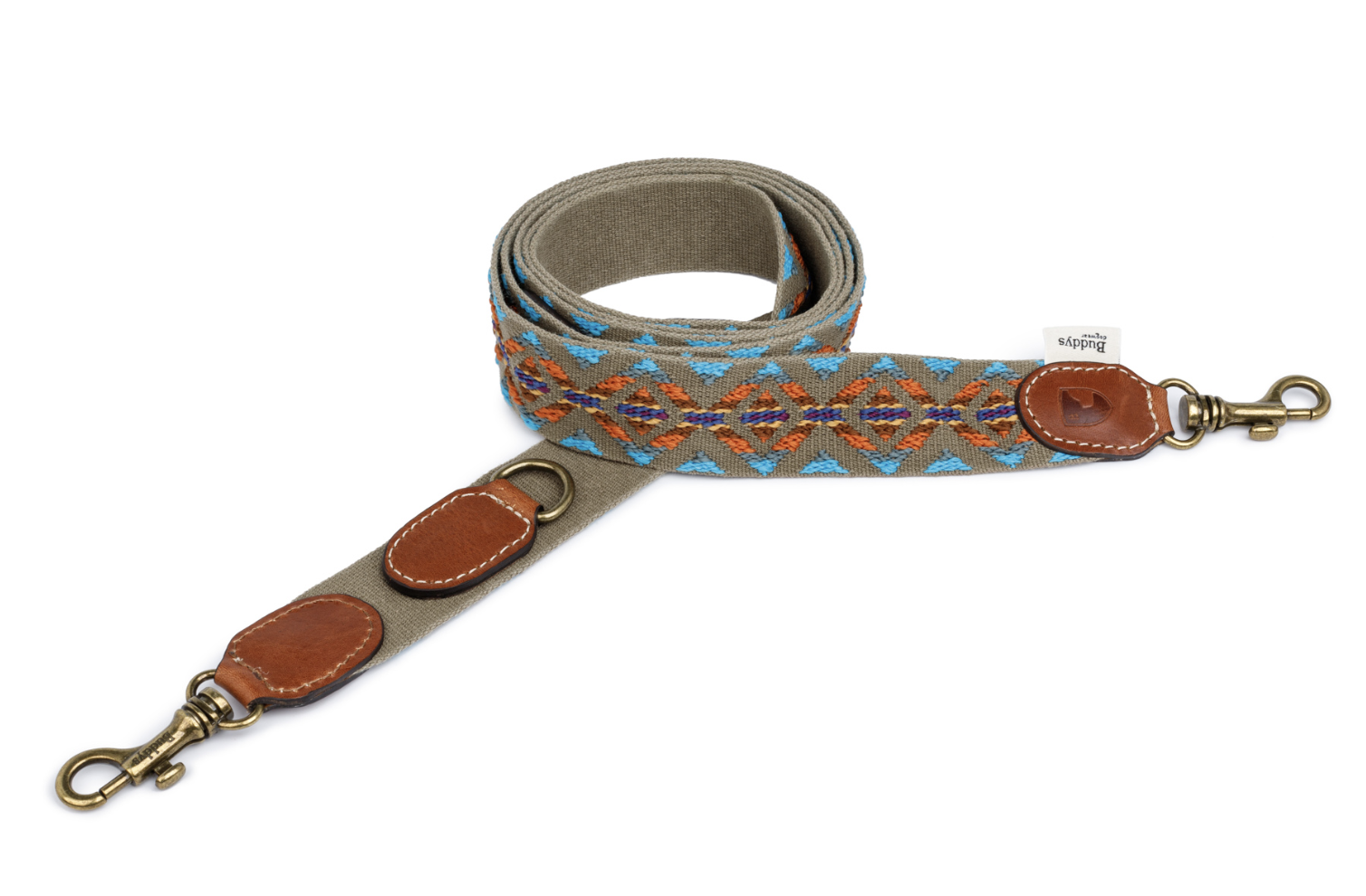 Vodítko Buddys Etna tyrkysové nastavitelné