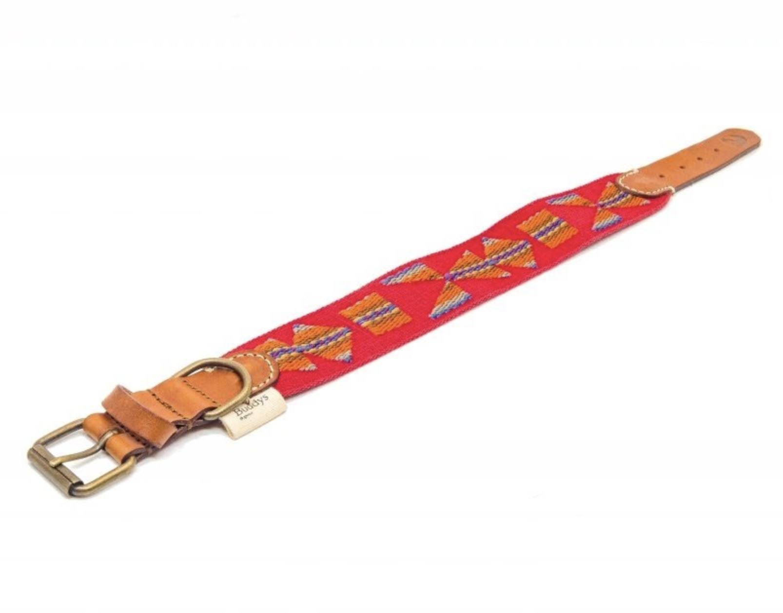 Obojek pro psy Buddys Etna červený