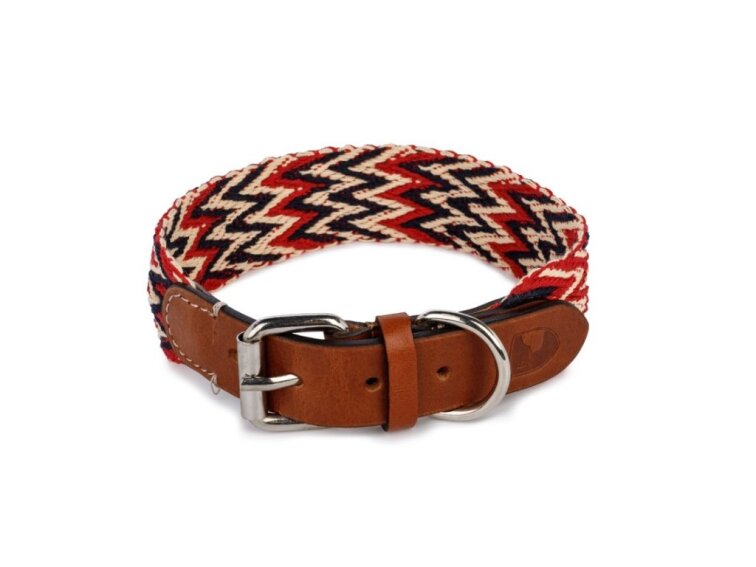 Obojek Buddys Peruvian červený