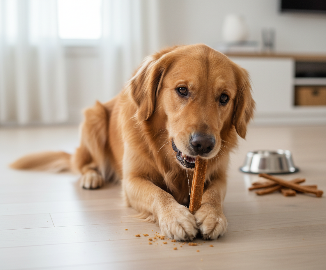 !!!Sanadog Žvýkací tyčinky Vital s kuřecím masem, konopím a jogurtem 150 g