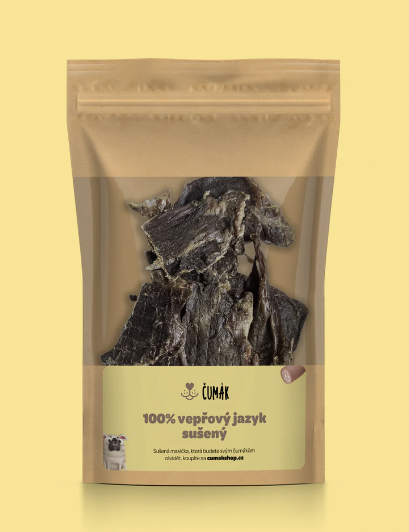 Masíčka vepřový jazyk Čumák