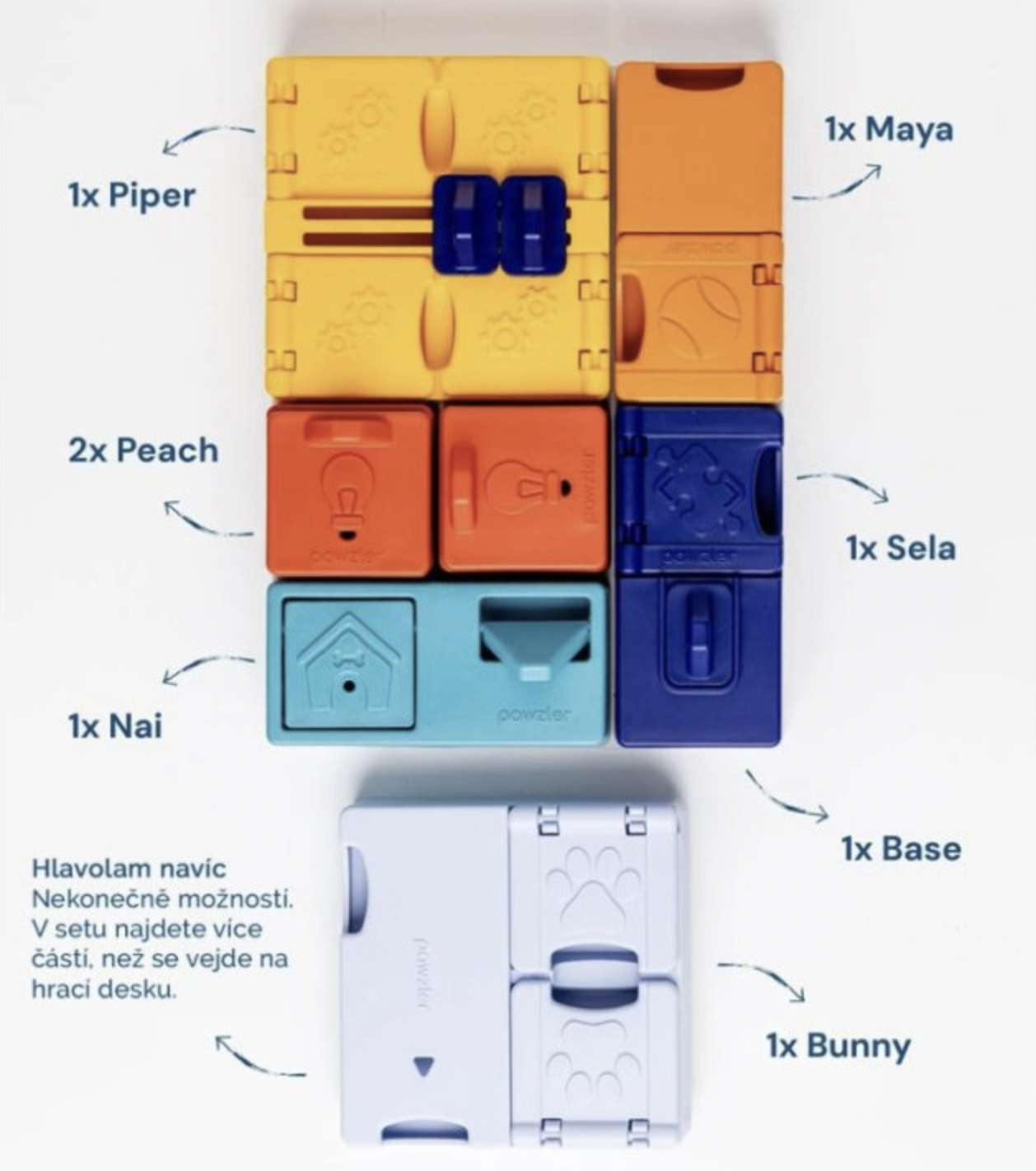 !!!Pawzler Hlavolam pro psy Genius set