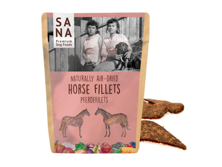 Sanadog Na vzduchu sušené koňské plátky 100 g