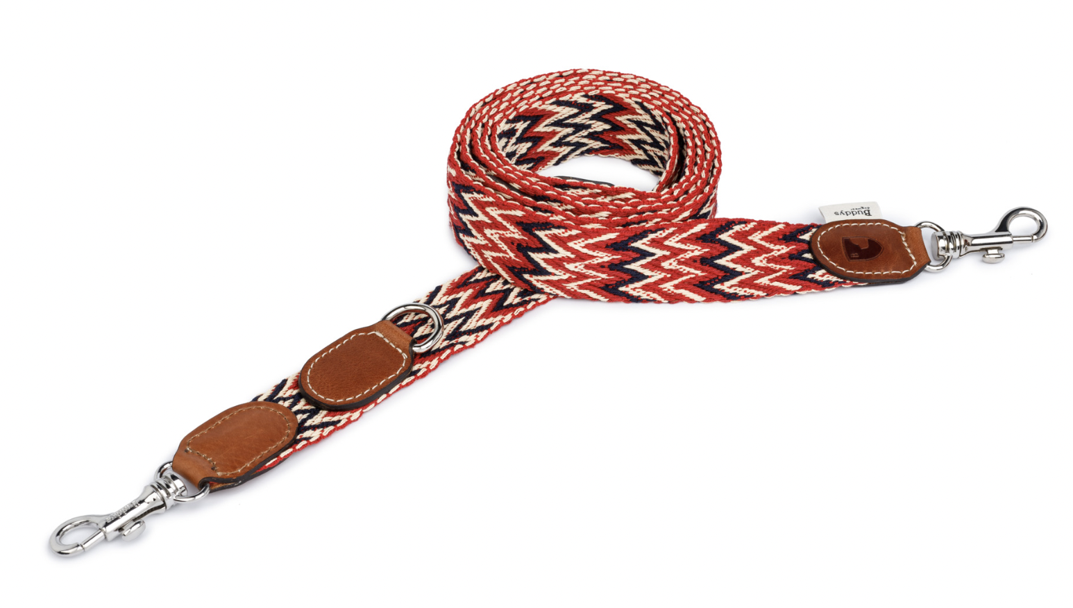 Vodítko Buddys Peruvian červené nastavitelné