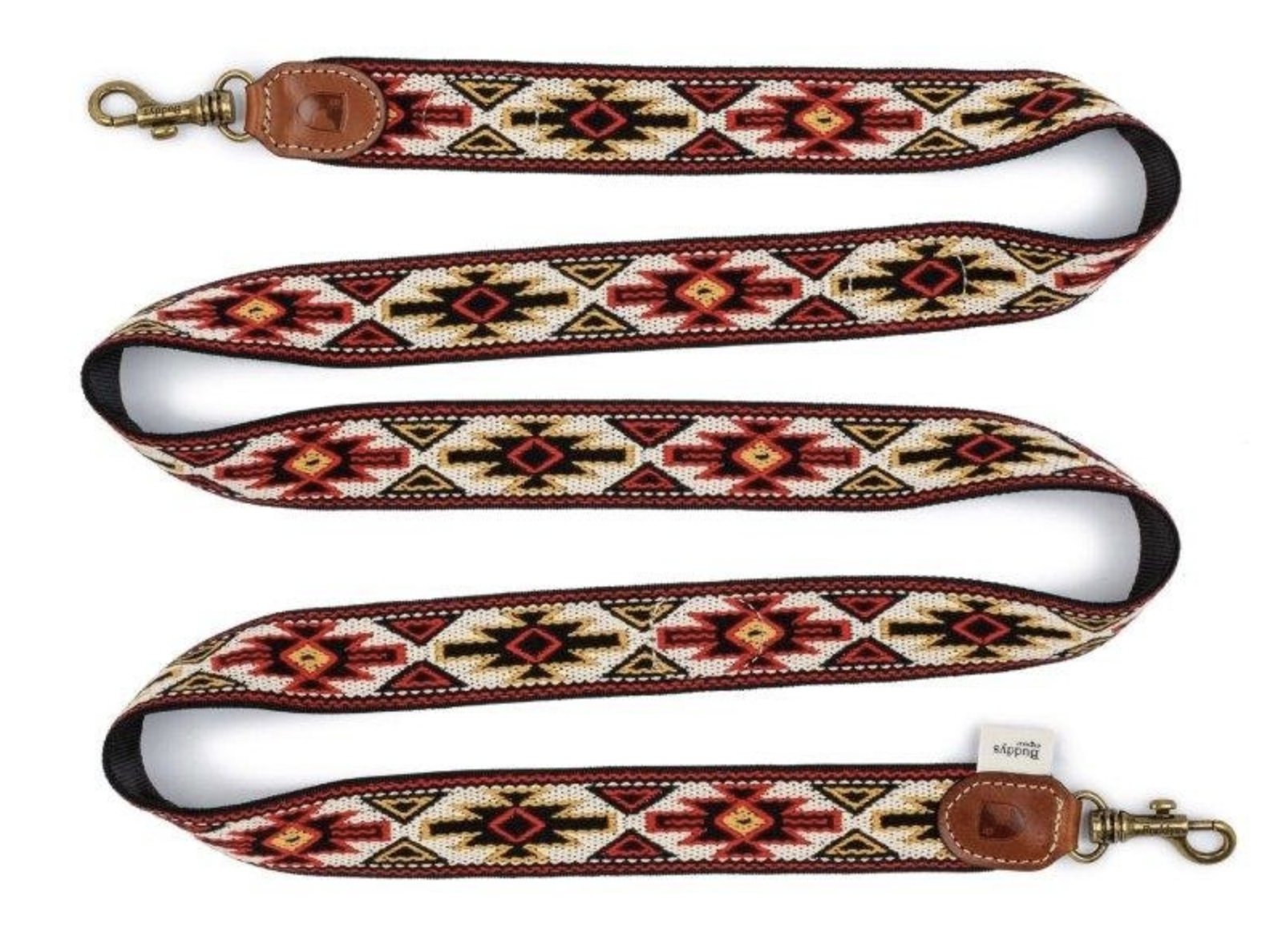 Vodítko Buddys Peyote červené 120cm