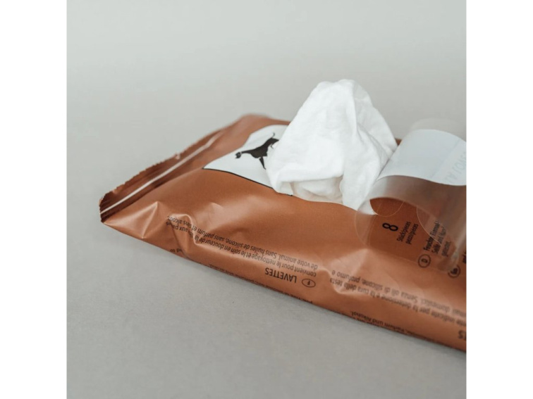 LILA LOVES IT Jednorázové mycí rukavice, 8ks