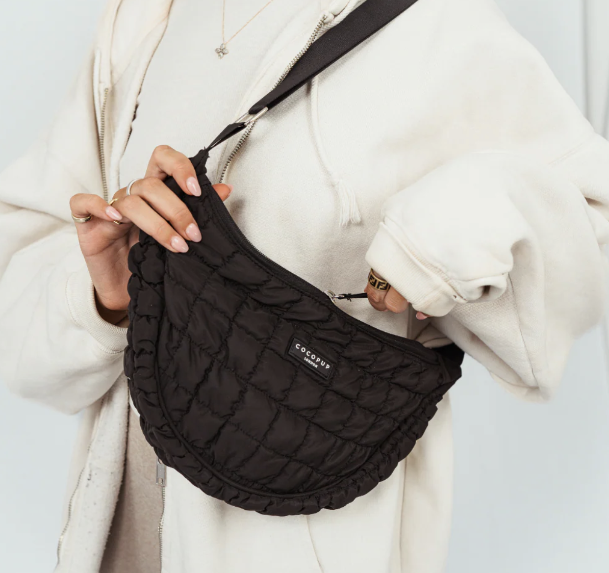 !!!Crossbody pamlskovník Cocopup Black