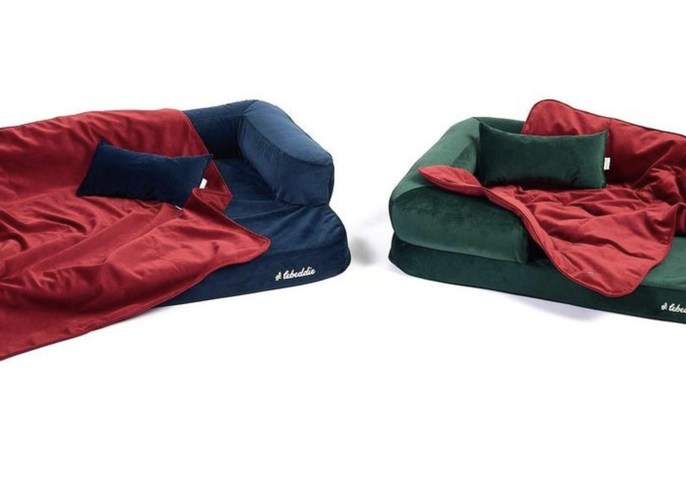 Deka Lebeddie červená s ovčí vlnou