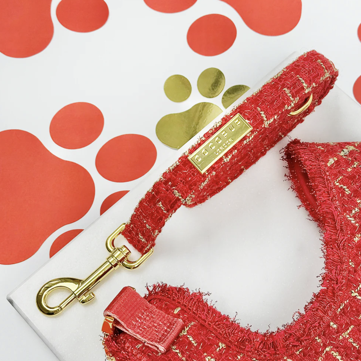 !!!Vodítko Cocopup - Tweed Red