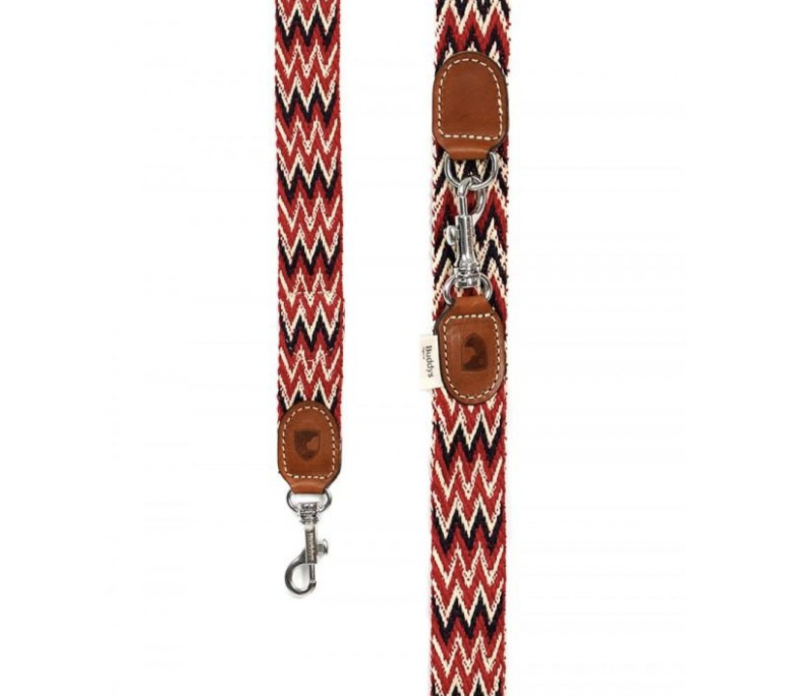 Vodítko Buddys Peruvian červené nastavitelné