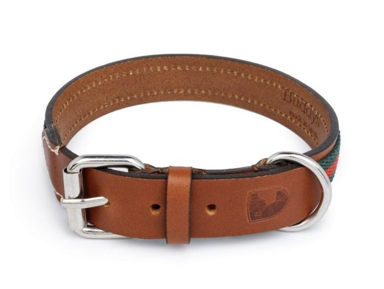 Obojek Buddys Baseball zelený