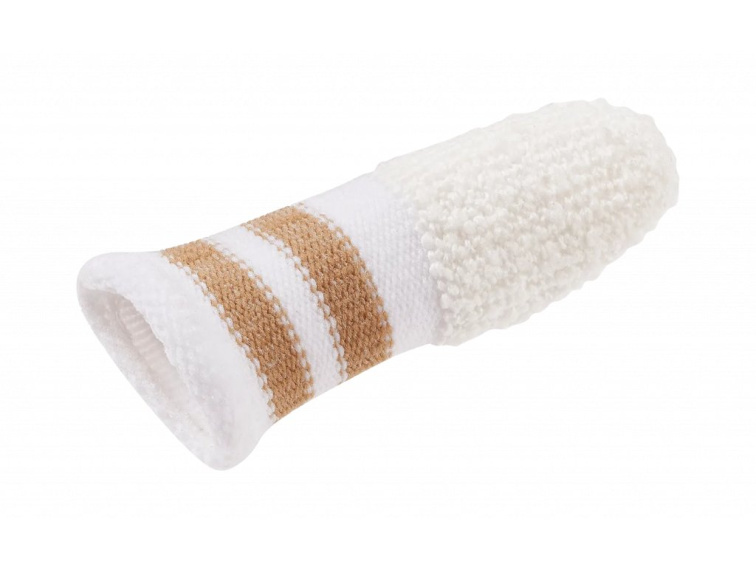 LILA LOVES IT Náprstek z mikrovlákna na čistění zubů