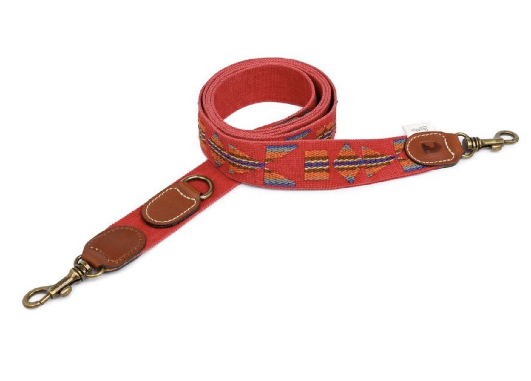 Vodítko pro psy Buddys Etna červené nastavitelné