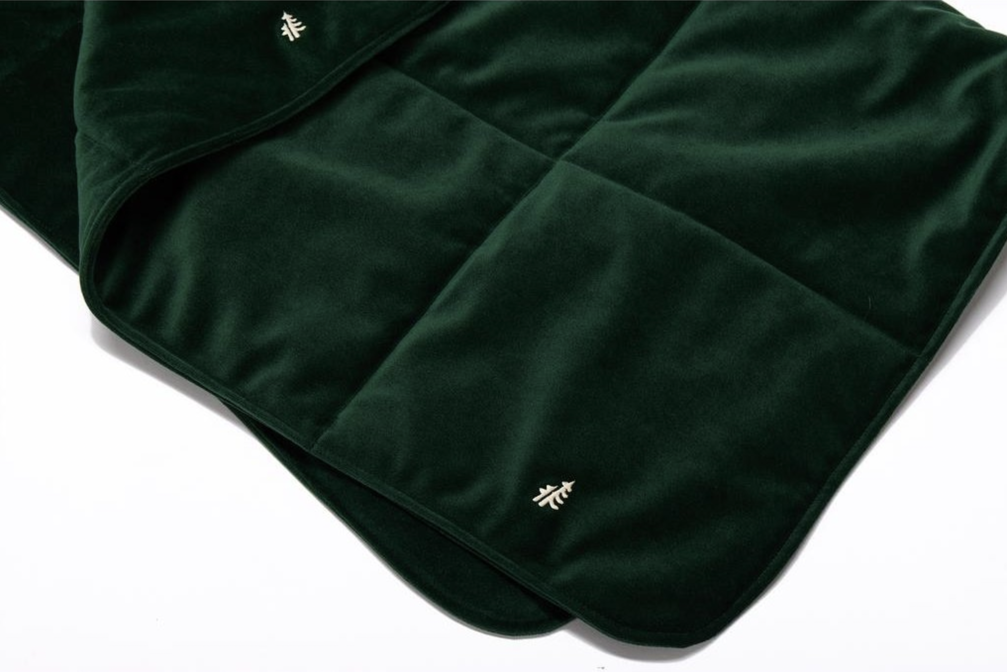 Deka Lebeddie zelená s ovčí vlnou