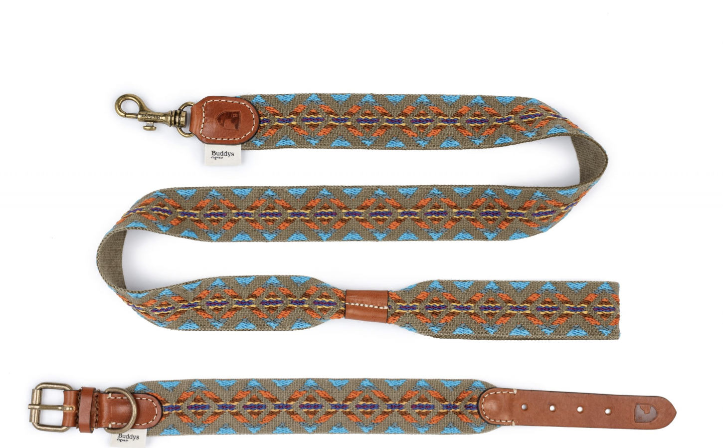 Vodítko Buddys Etna tyrkysové