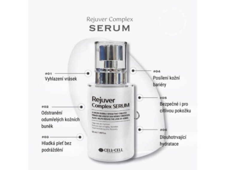 CELL BY CELL - REJUVER COMPLEX SERUM - Protivráskové pleťové sérum 50 ml
