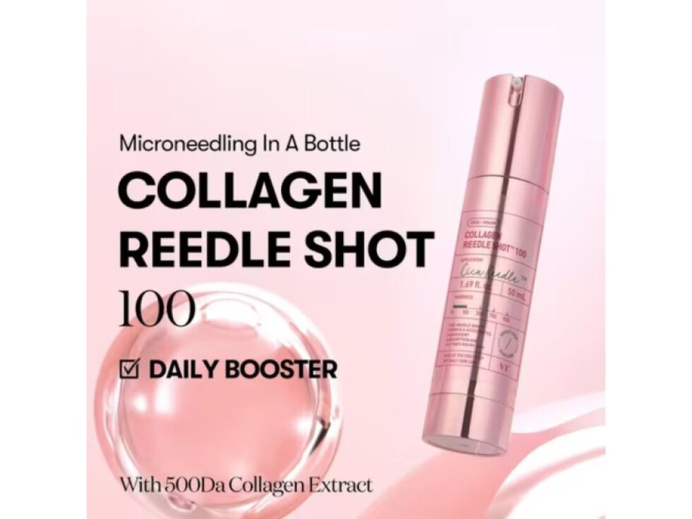 VT - COLLAGEN REEDLE SHOT 100 - Kolagenové mikro jehličkové pleťové sérum 50 ml