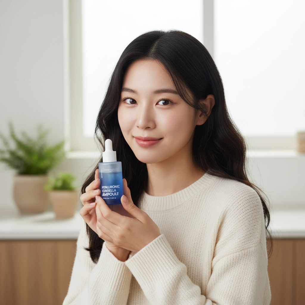 SKIN627 - Hyaluronic Centella Ampoule - Intenzivně hydratační a zklidňující sérum 34 ml