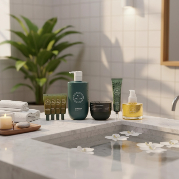 British M – Vlasový rituál Olgy Menzelové s kombuchou 5 kroků PLUS Hair Butter ZDARMA