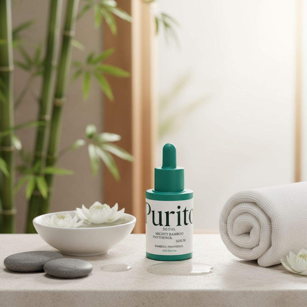 PURITO SEOUL - MIGHTY BAMBOO PANTHENOL SERUM - Hydratační sérum s panthenolem a bambusem 30 ml