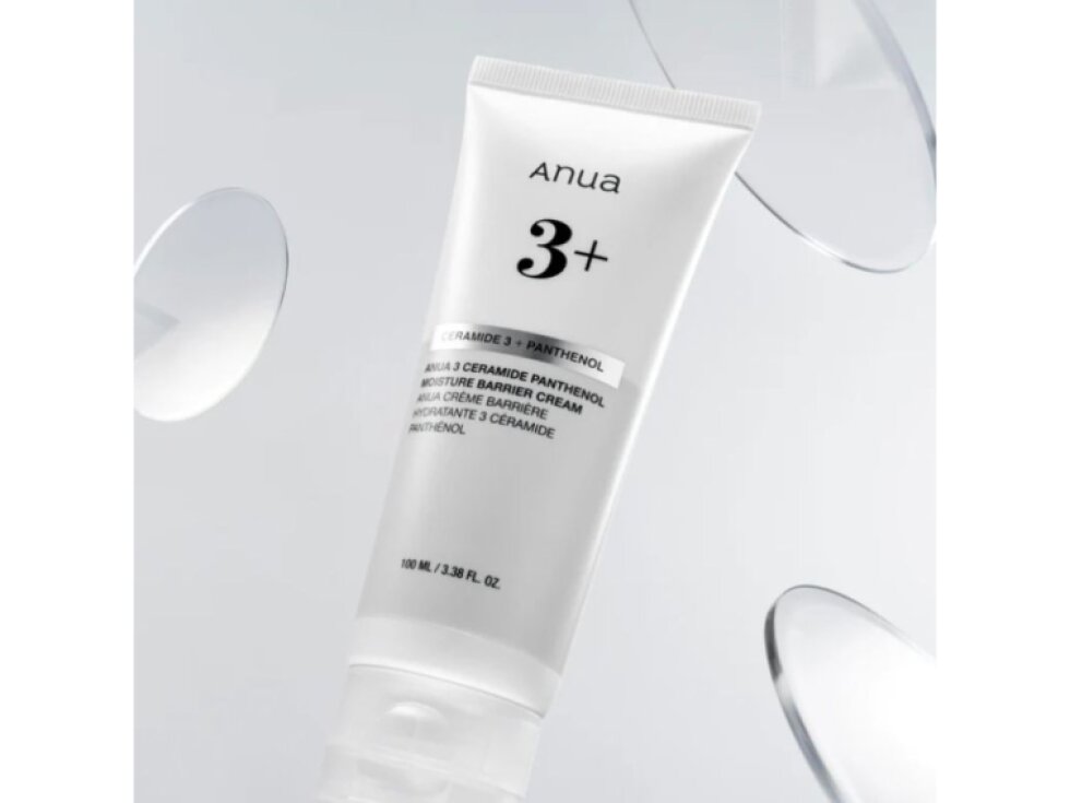 ANUA - 3 CERAMIDE PANTHENOL MOISTURE BARRIER CREAM - Intenzivně hydratační a regenerační krém s ceramidy, panthenolem a centellou 100 ml