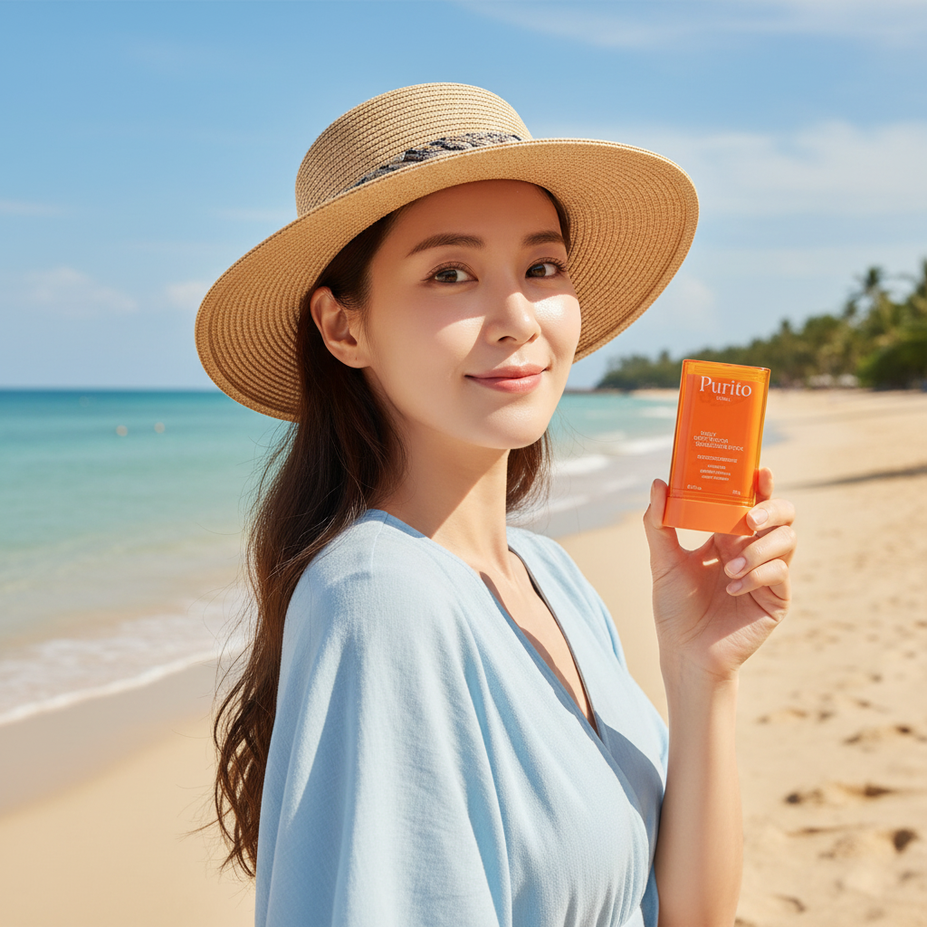 PURITO SEOUL - DAILY SOFT TOUCH SUNSTICK SPF50+ PA++++ - Opalovací krém ve formě tyčinky 20 g